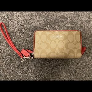 Coach wallet/wristlet